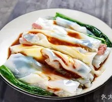 Ham and Mushroom Rice Noodle Roll