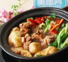 Braised Pork Rib Rice
