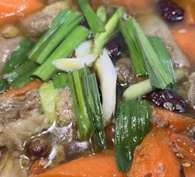 Pork Skin and Lamb Stew