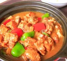 Braised Chicken Rice with Potato