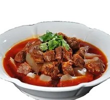 Carrot and Beef Stew Baozi Rice Bowl