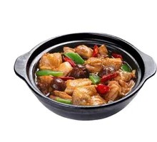 Chicken with Golden Needle Mushrooms Rice