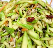 Bamboo Shoot and Pork Stir-Fry