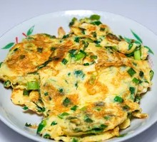 Chopped Egg with Leek