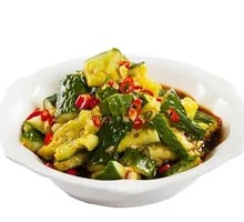 Knife-Pounded Cucumber