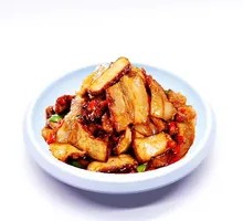Fried Pork with Tofu Skin