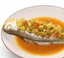 Pickled Mustard Greens with Small Yellow Croaker
