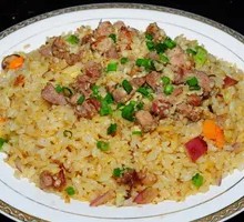 Black Pepper Beef Fried Rice