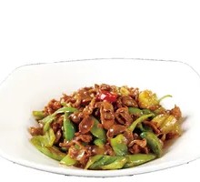 Green Pepper Stir-fried Chicken Offal