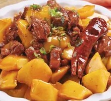 Potato and Beef Brisket
