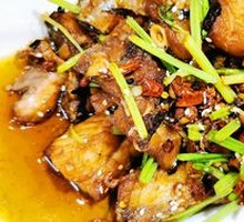 Dry-Fried Glutinous Rice Fish