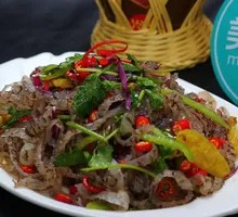 Cold-Marinated Fish Skin