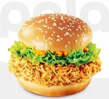 Double Crispy Chicken Burger