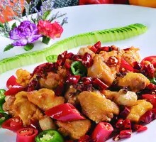 Sichuan Spicy Chicken Rice