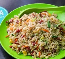 Corn and Beef Fried Rice