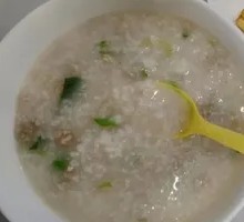 Vegetable and Lean Pork Porridge