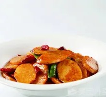 Stir-Fried Mountain Yam with Flavor