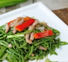 Stir-Fried Pork Shreds with Green Beans