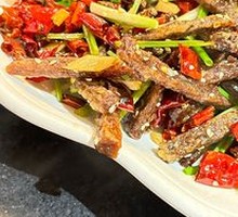 Dry-Fried Beef Strips