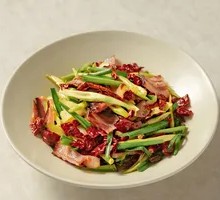 Seasonal Fresh Bamboo Shoots Stir-Fried with Guizhou Sausage