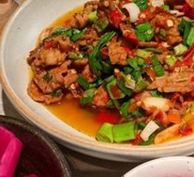 Sour Pepper Stir-fried Mountain Pig