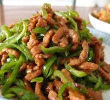 Green Pepper Shredded Pork