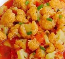 Tomato and Cauliflower Stir-fry