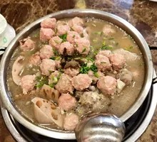 Twisted Braised Lotus Root Soup