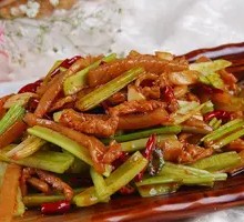 Fried Tofu with Pork Belly