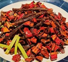 Dry-Fried Beef Strips
