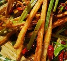 Dry-Fried Lotus Root Strips