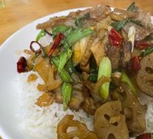 Braised Lotus Root with Stir-fried Pork
