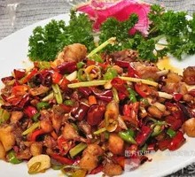 Spicy Chicken with Chili