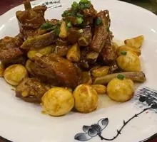 Braised Pork Ribs with Preserved Eggs
