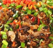 Grandma's Vegetable Tofu with Pork Shreds and Rice