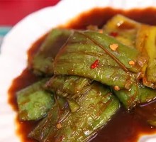 Braised Green Pepper with Tiger Stripes