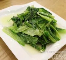 Stir-fried Oil-mustard Greens