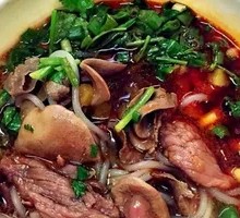 Searing Beef and Ox Tripe