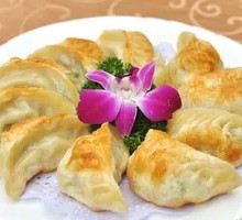 Chives and Egg Pan-Fried Dumplings