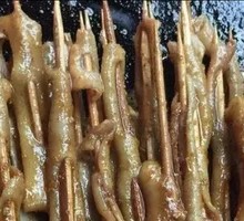 Duck Intestine Skewers