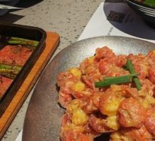 Salted Egg Yolk Baked Shrimp Balls