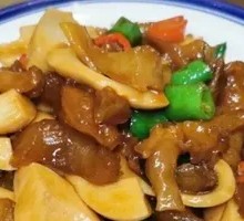 Egg White Stir-fried Beef Tendon