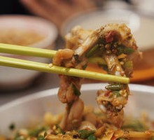 Dry-Braised Frog