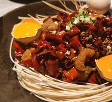 Fragrant Fruit Egg Yolk Spicy Chicken