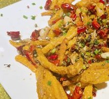 Dry-Fried Lotus Root Strips