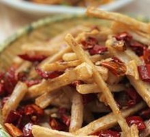 Dry-Fried Lotus Root Strips