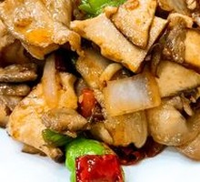 Fried Pork with Tofu Skin