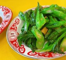 Pork Lard Crumbs Stir-fried with Guangdong Bok Choy
