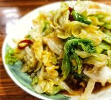 Sour Spicy Cabbage