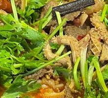 Braised Beef and Pork Three Delicacies in Hanging Pot